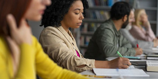 MSCA-PF Reihe von Leute beim Lernen